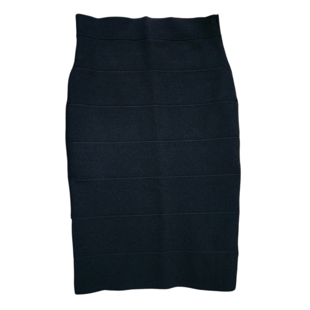 Romeo + Juliet Couture Black Bandage Bodycon Pencil Skirt, Size Small